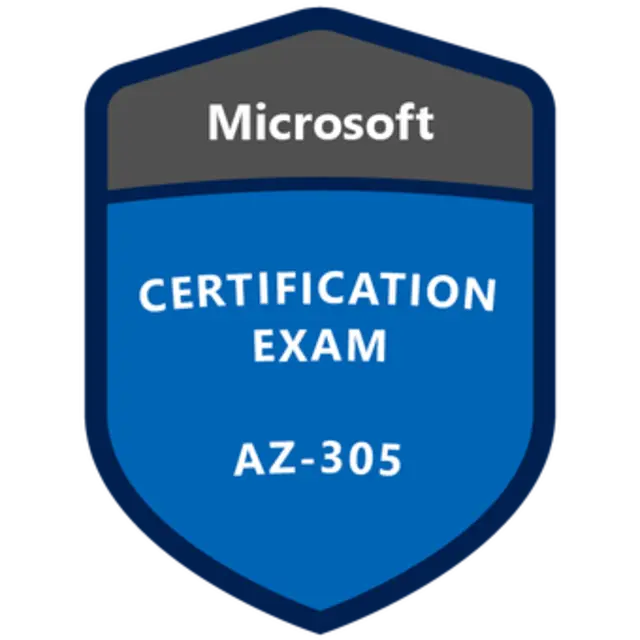 AZ-305 badge